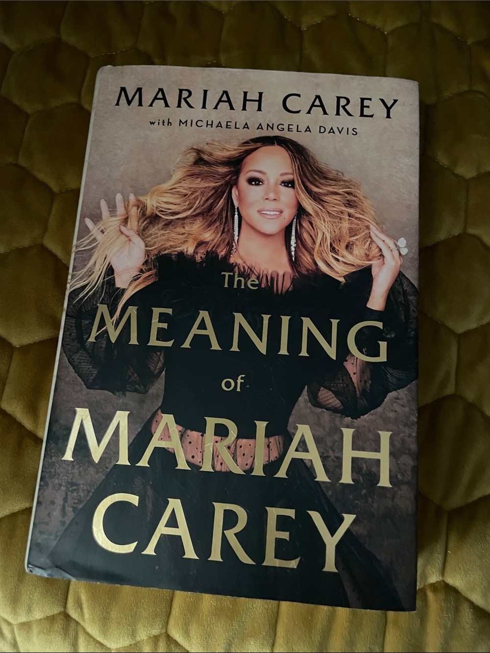 Meaning of Mariah Carey HB Book 1st ed 1990s Y2K Autobiography